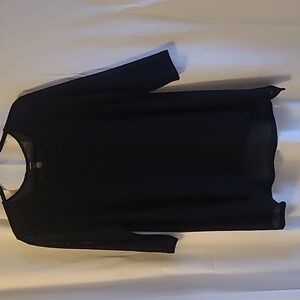 Alfani tunic, xl, black